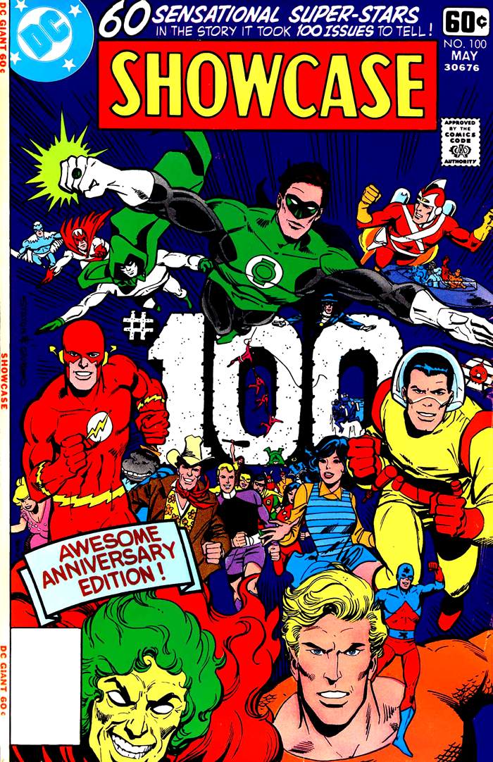 Showcase #100 (1978) cover by Joe Staton and Dick Giordano