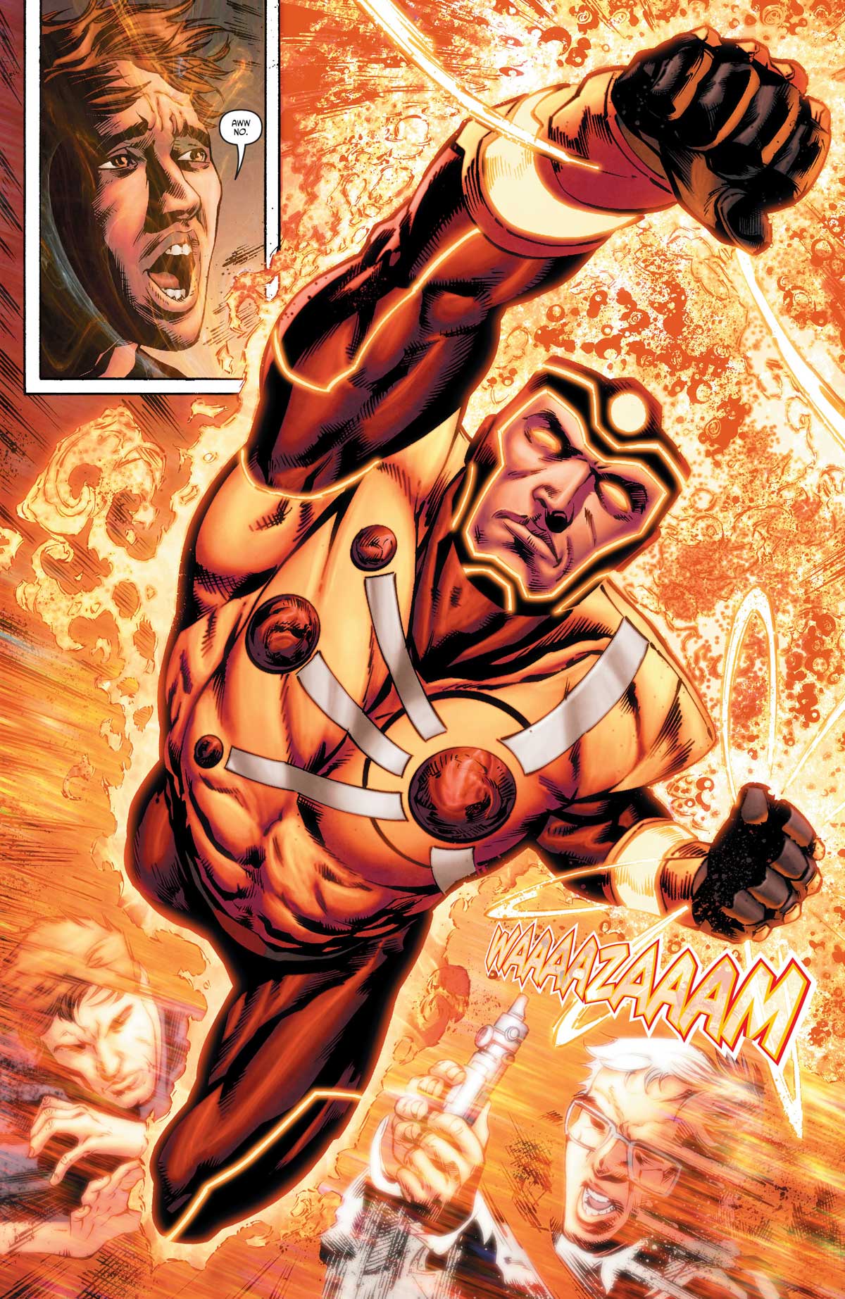 Firestorm in Legends of Tomorrow #2 by Gerry Conway, Eduardo Pansica, Rob Hunter