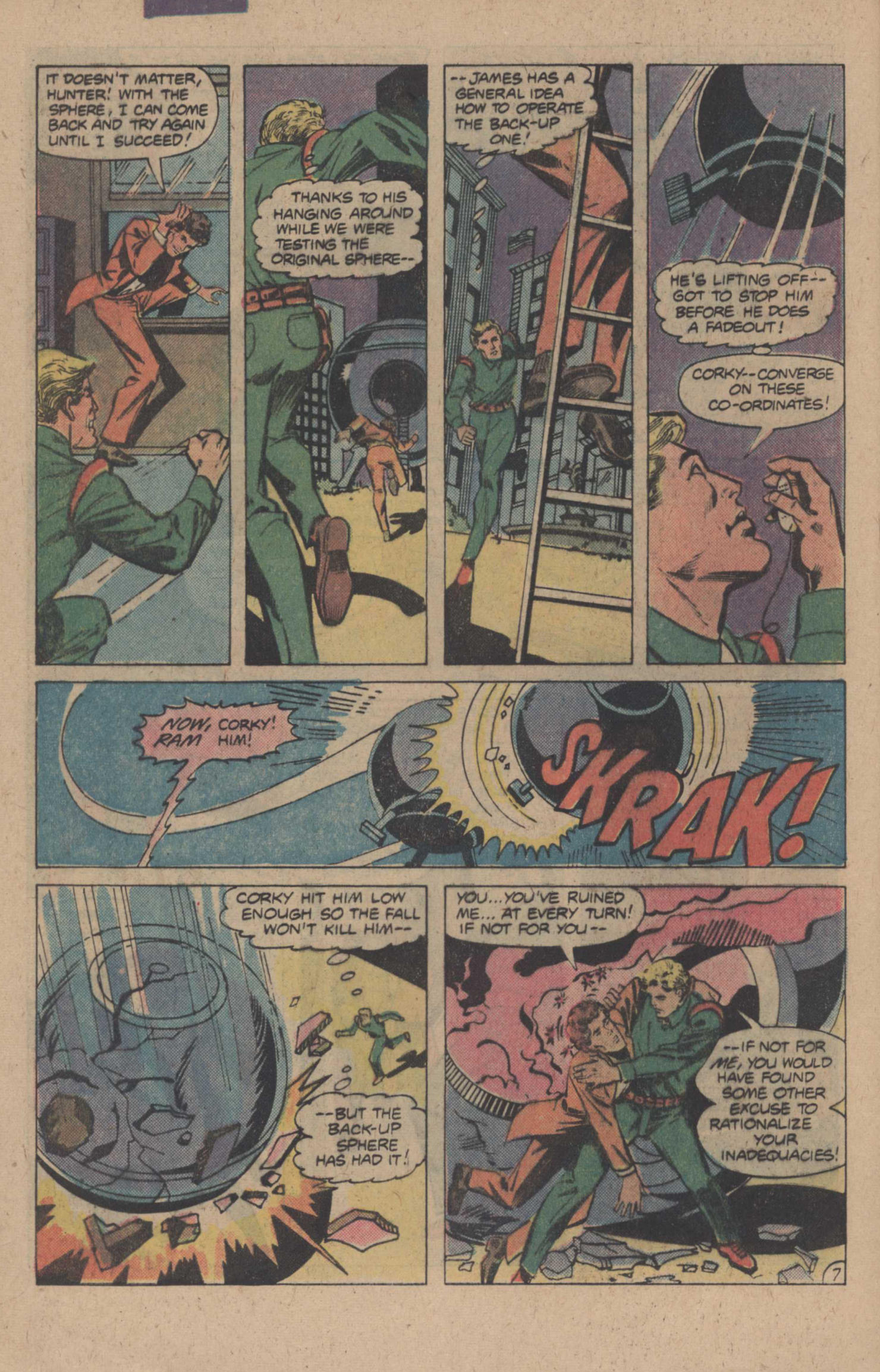 Whatever Will (or Did) Happen To... Rip Hunter, Time Master! From DC Comics Presents #37, by Mike Tiefenbacher, Alex Saviuk, and Vince Colletta.