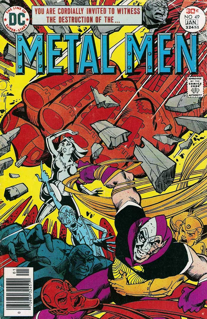 METAL MEN #49 by Martin Pasko and Walt Simonson