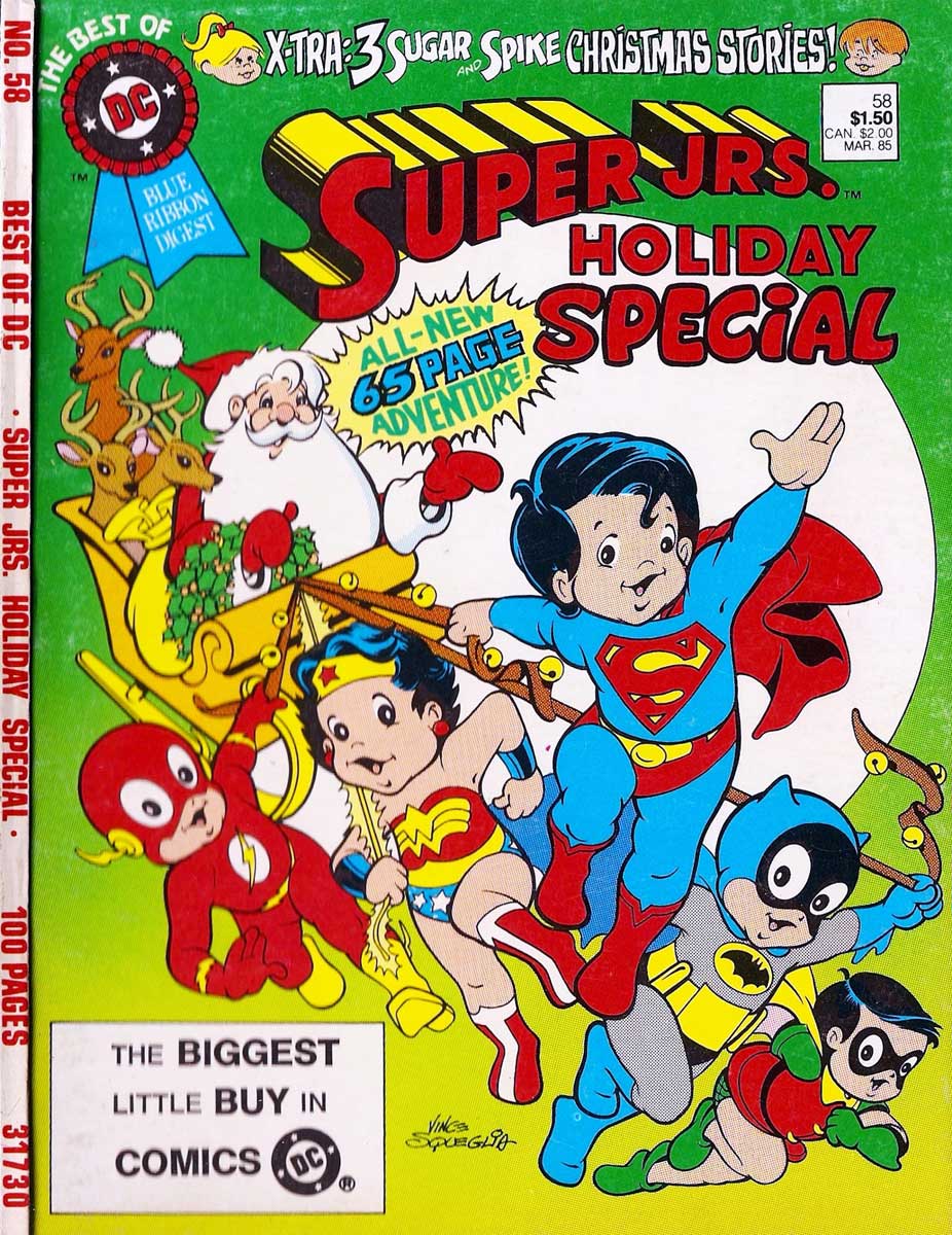 Best of DC Blue Ribbon Digest #58: Super Jrs. Holiday Special