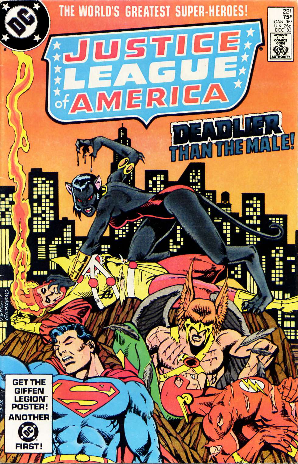 Justice League of America #221 by Gerry Conway, Chuck Patton and Pablo Marcos