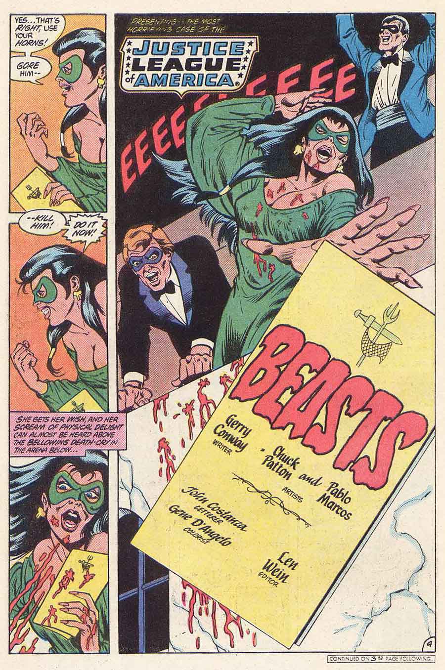 Justice League of America #221 by Gerry Conway, Chuck Patton and Pablo Marcos