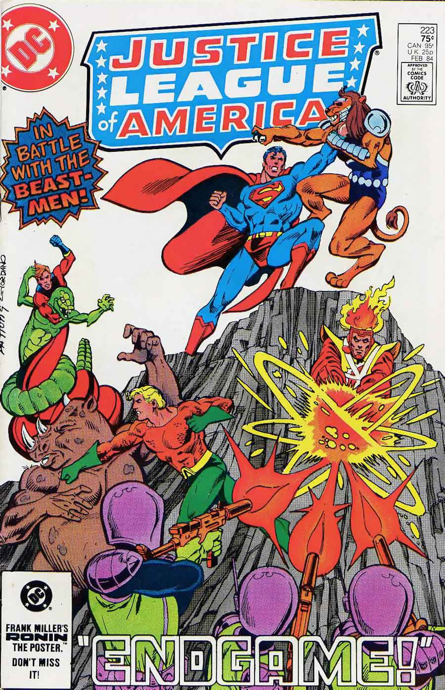 Justice League of America #223 by Gerry Conway, Chuck Patton and Romeo Tanghal