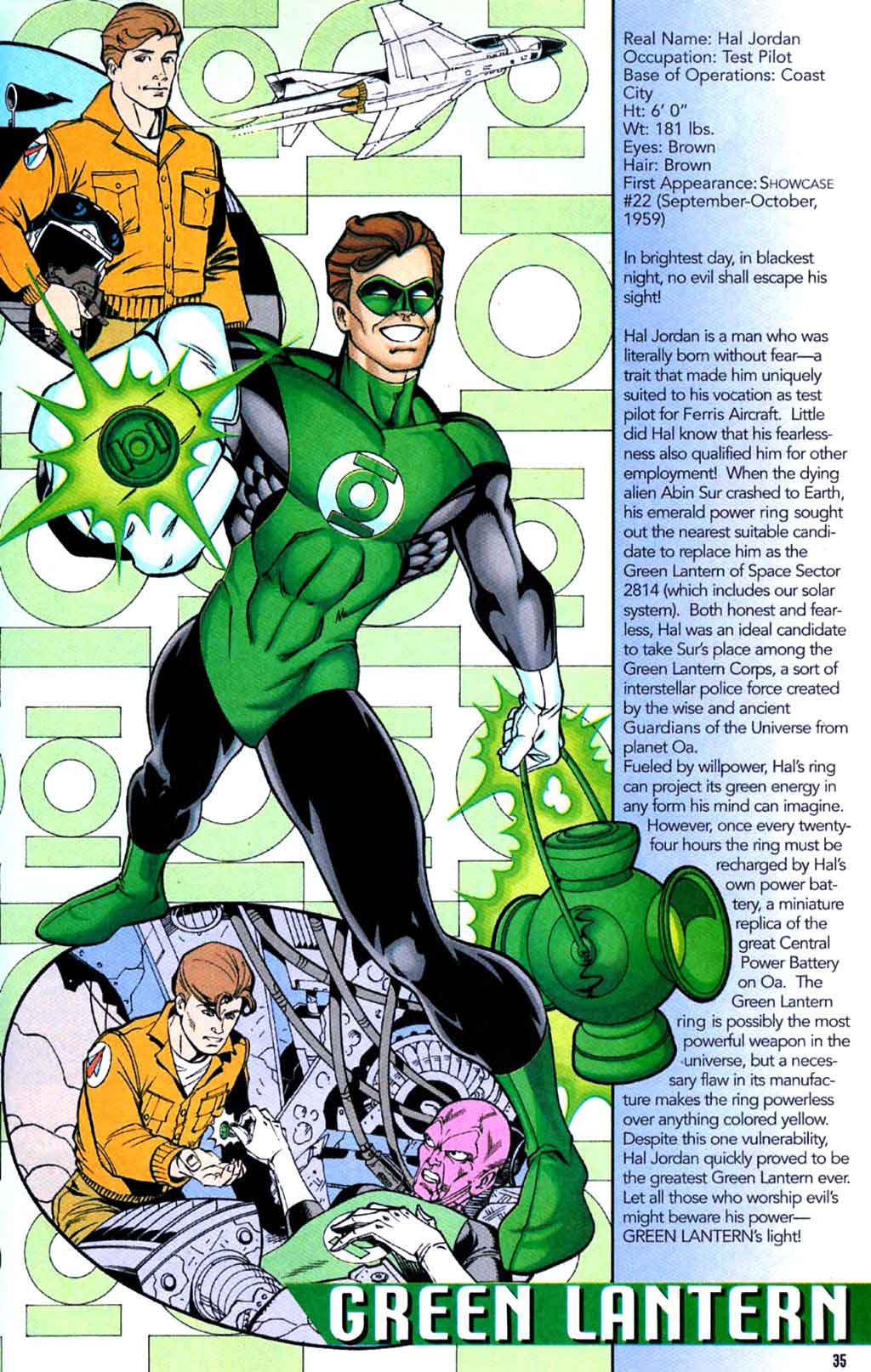 Green Lantern Hal Jordan by Scott Beatty & Claude St Aubin