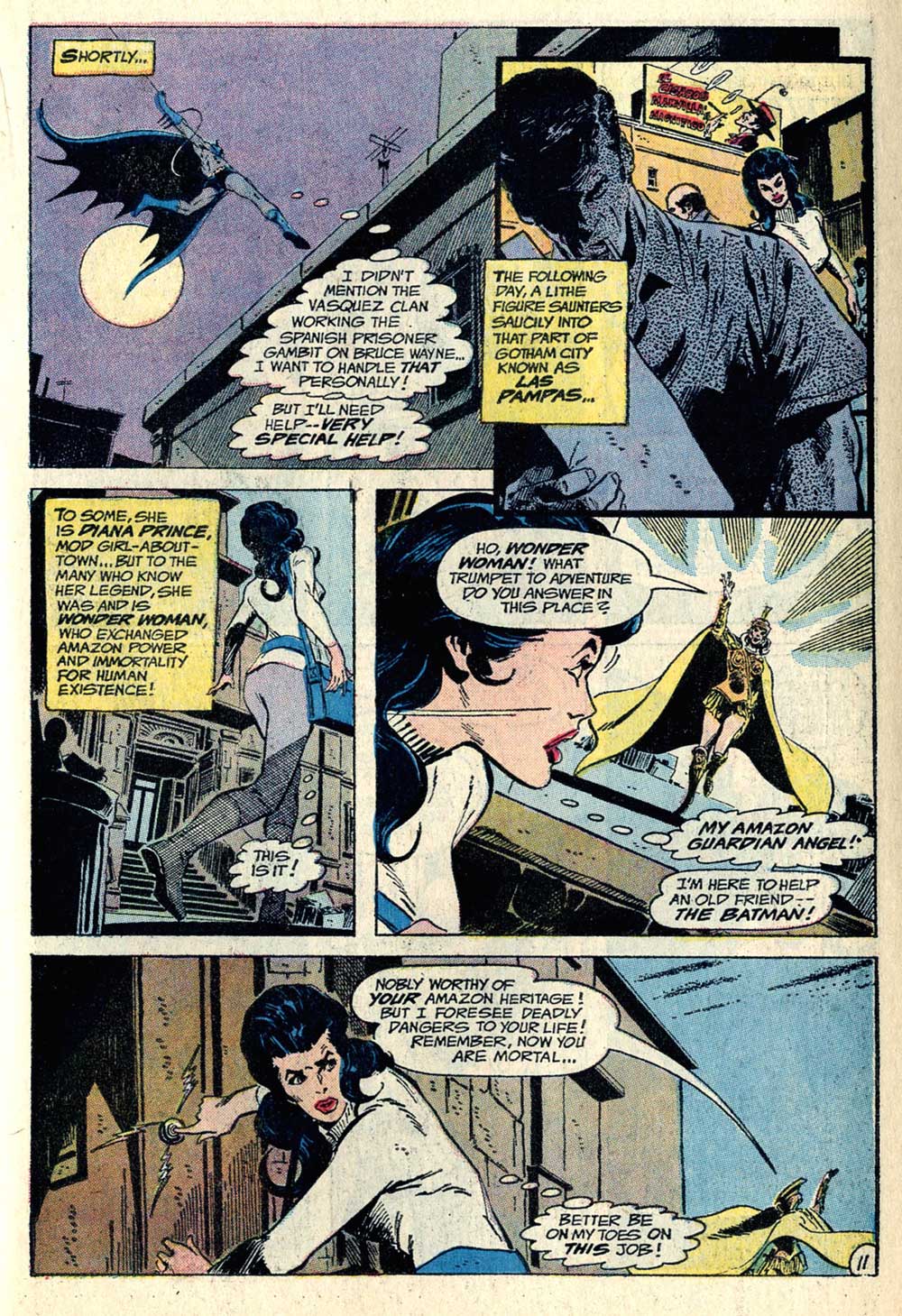 THE BRAVE AND THE BOLD #105 written by Bob Haney with art by Jim Aparo