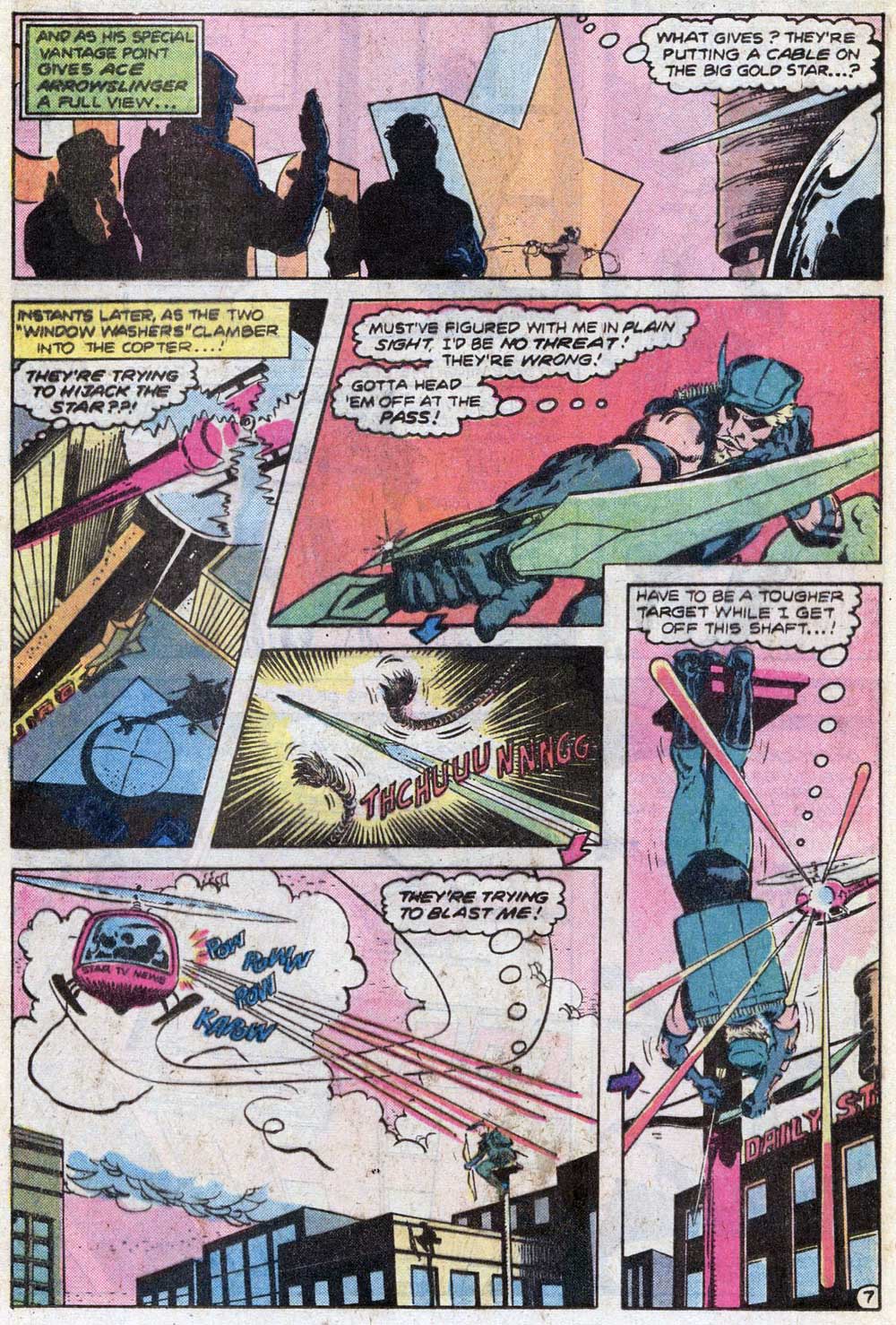WORLD'S FINEST #266 - "I Shot an Arrow into the Air" written by Bob Haney, and art by Trevor Von Eeden and Rodin Rodriguez
