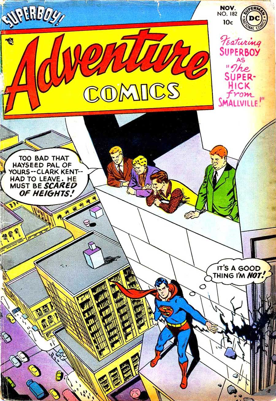 Adventure Comics #182 cover