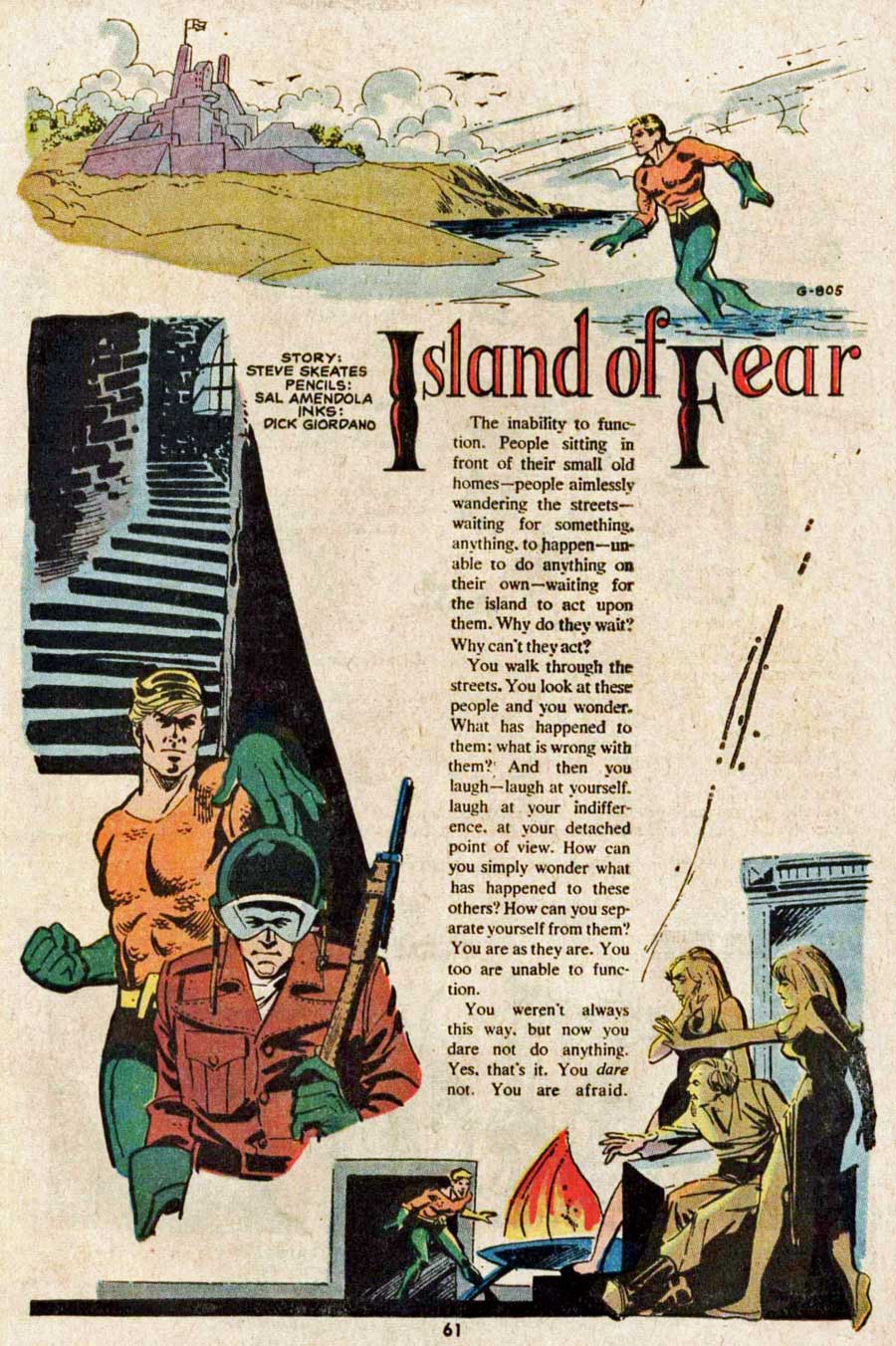 SUPER DC GIANT #26 featuring Aquaman by Ramona Fradon