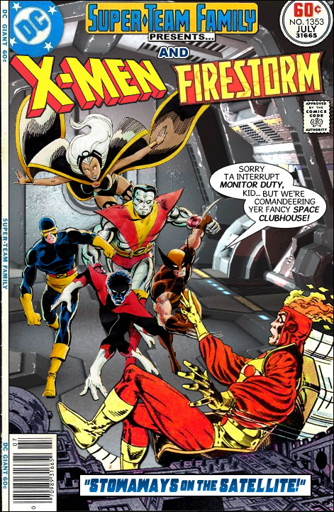 Super-Team Family: The Lost Issues - X-Men and Firestorm