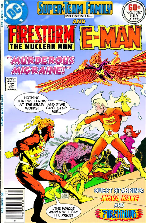 Super-Team Family: The Lost Issues - Firestorm and E-Man