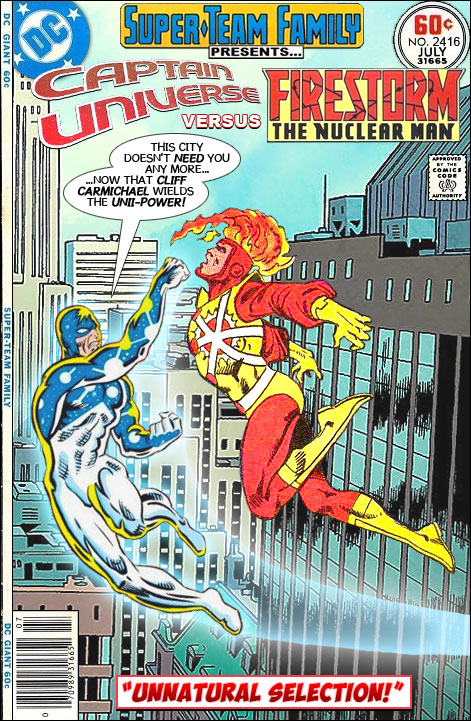 Super-Team Family: The Lost Issues - Captain Universe versus Firestorm