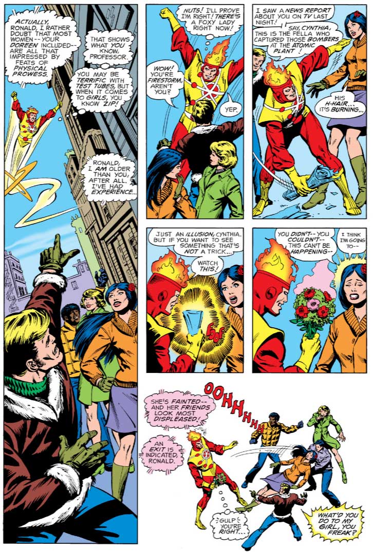 Firestorm vol 1 issue #2 by Gerry Conway, Al Milgrom, and Bob McLeod