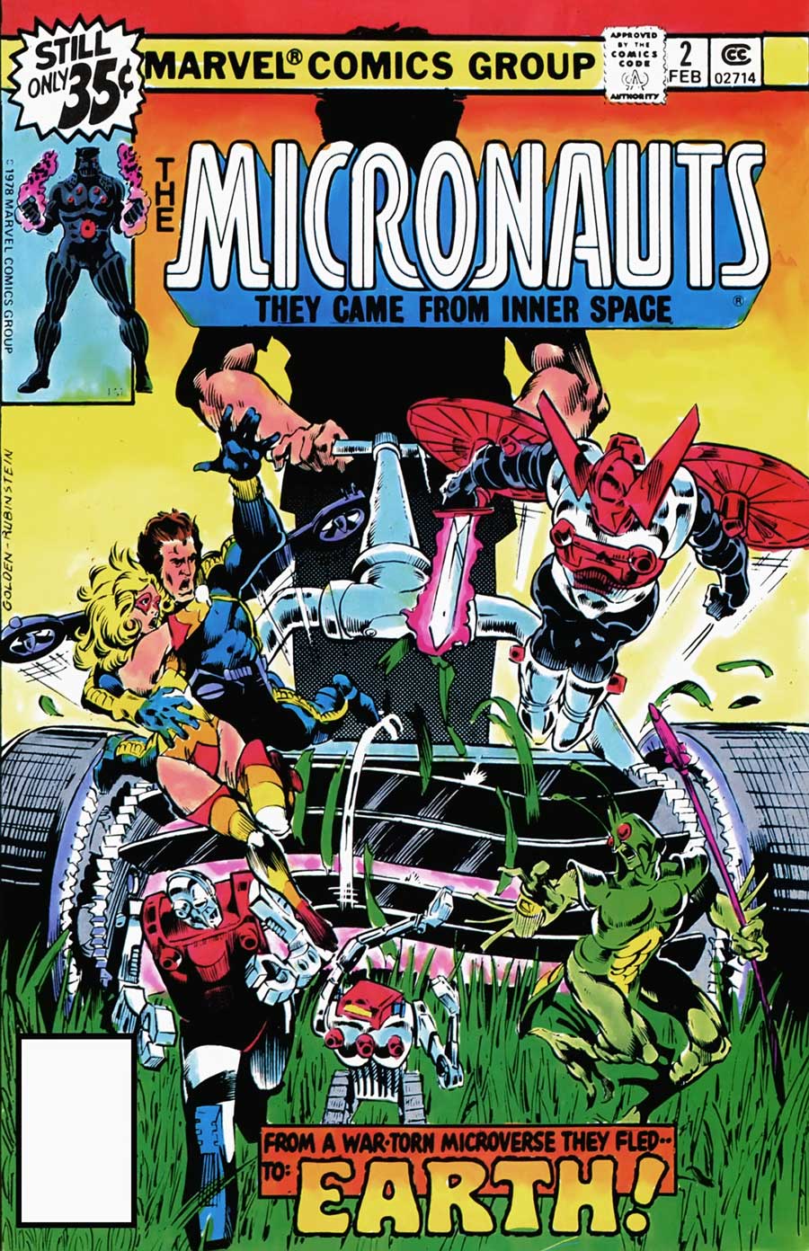 Micronauts #2 by Bill Mantlo and Michael Golden