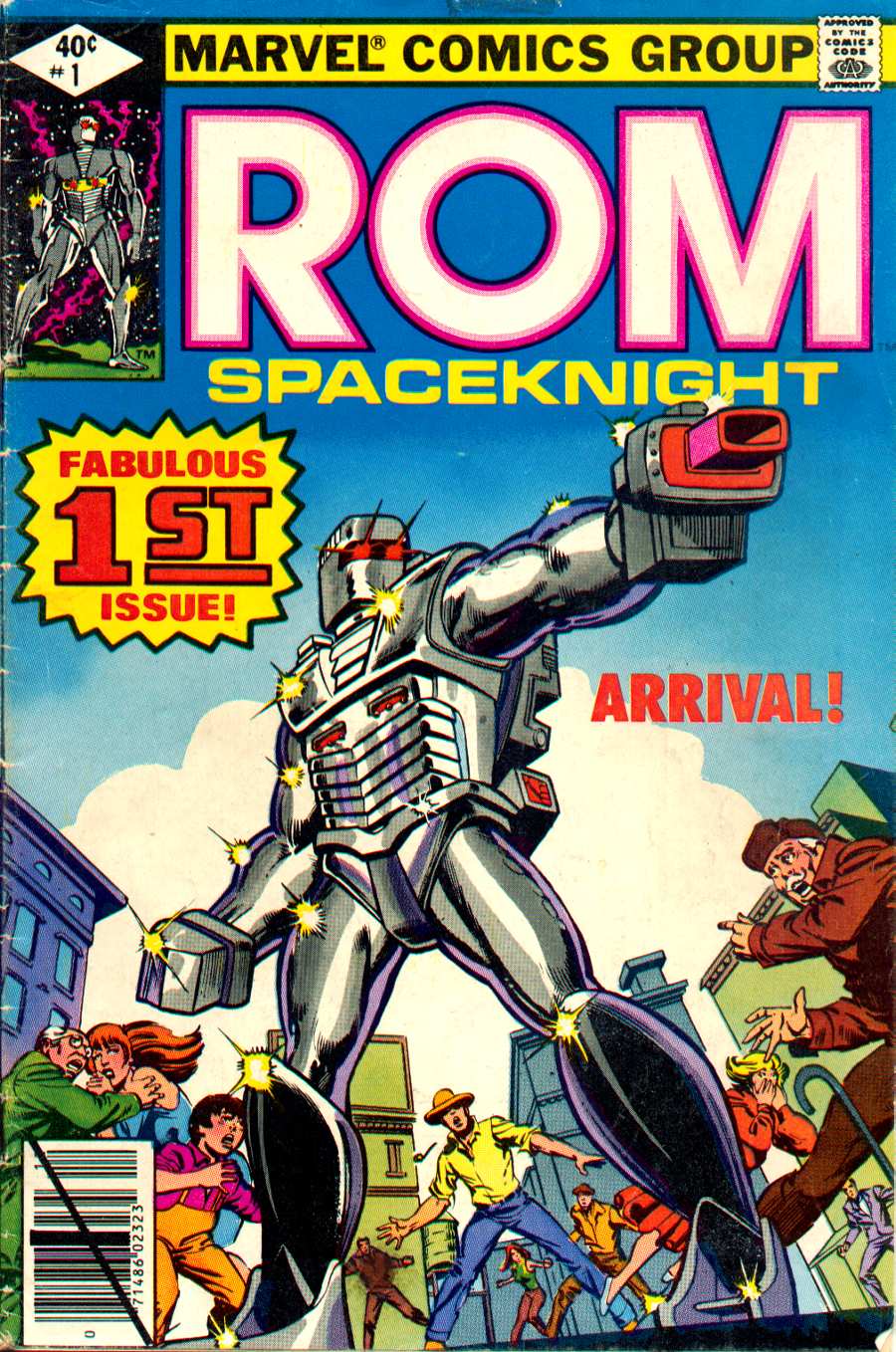 Rom Spaceknight #1 by Bill Mantlo and Sal Buscema