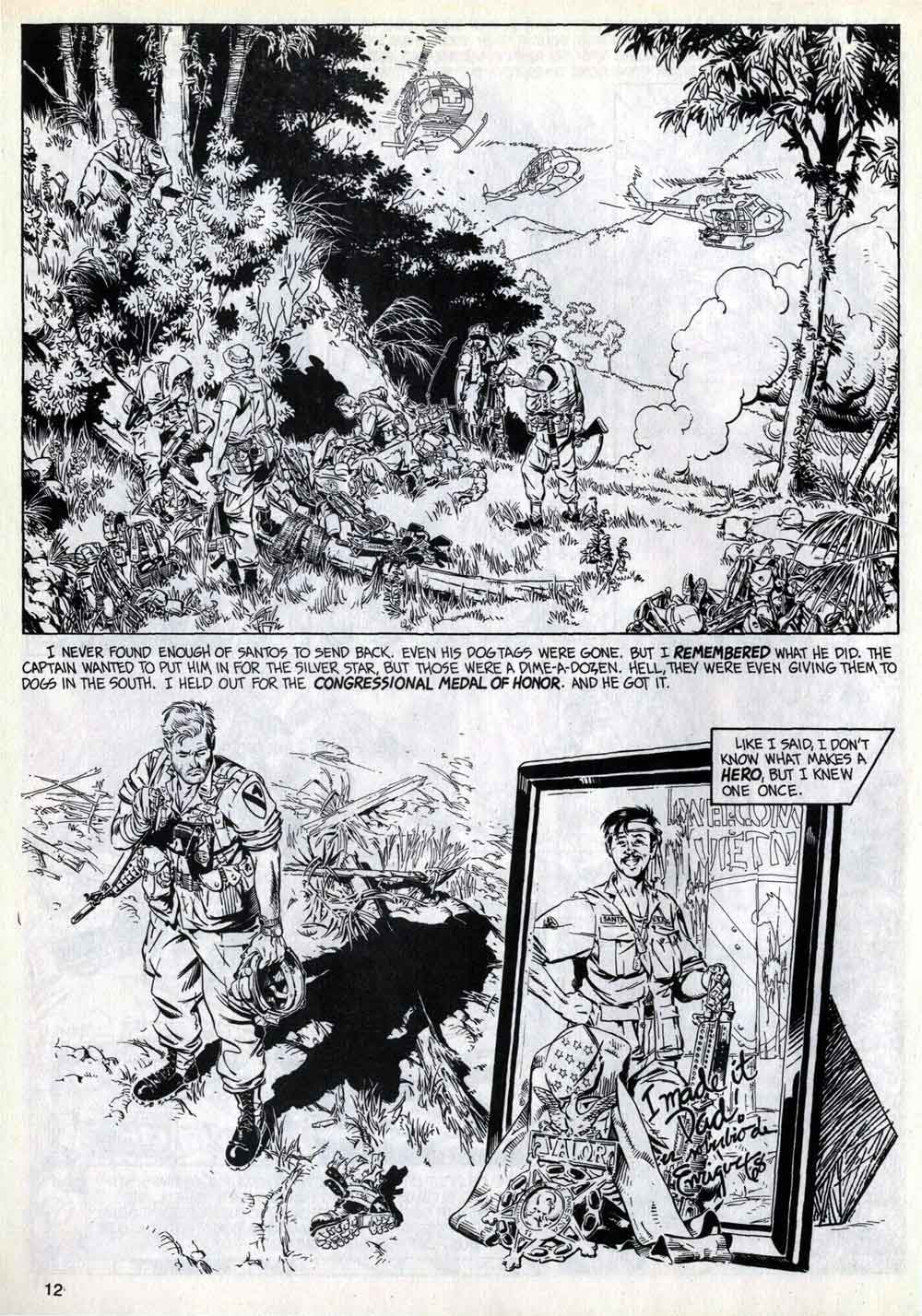 SAVAGE TALES #1 featuring The Nam, 1967… "5th To The 1st" by Doug Murray and Michael Golden