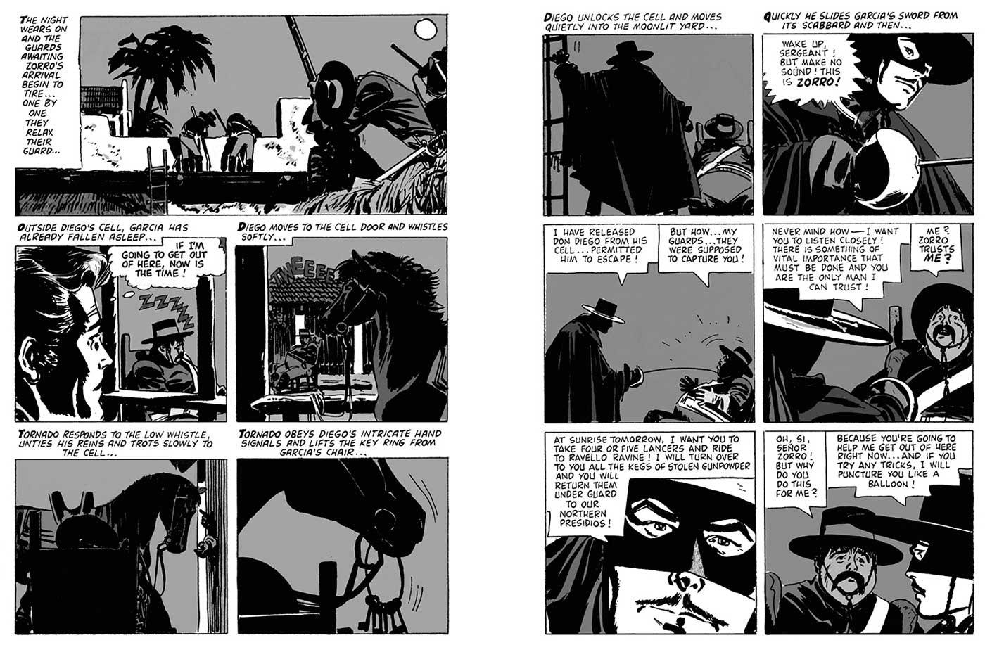 Zorro “The Eagle’s Brood” with art by Alex Toth