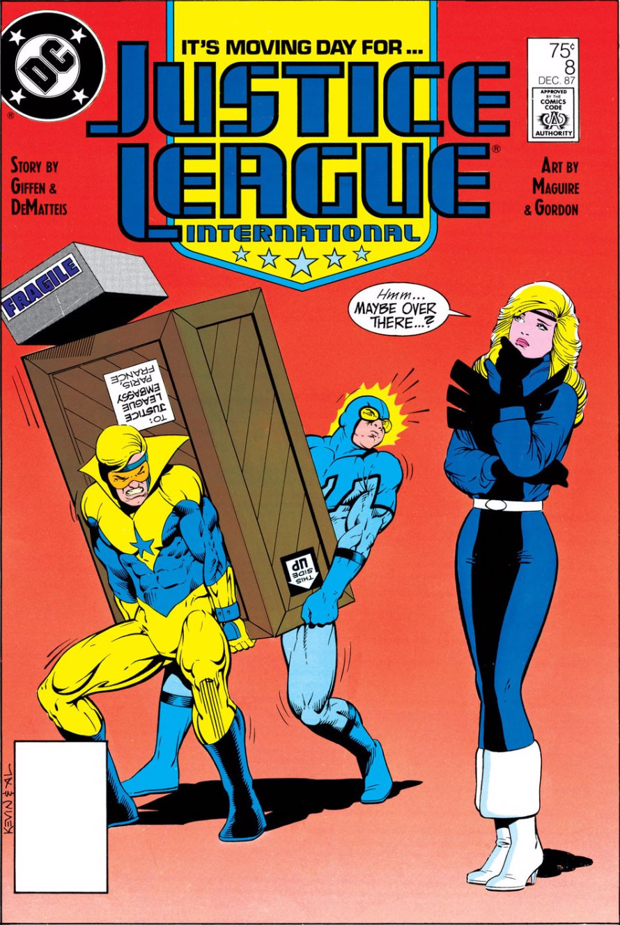 Justice League International #16 August 1988 Giffen DeMatteis Maguire Gordon