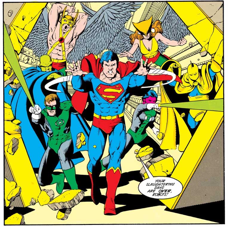 Justice League International #10 by Keith Giffen, J.M. DeMatteis, and Kevin Maguire