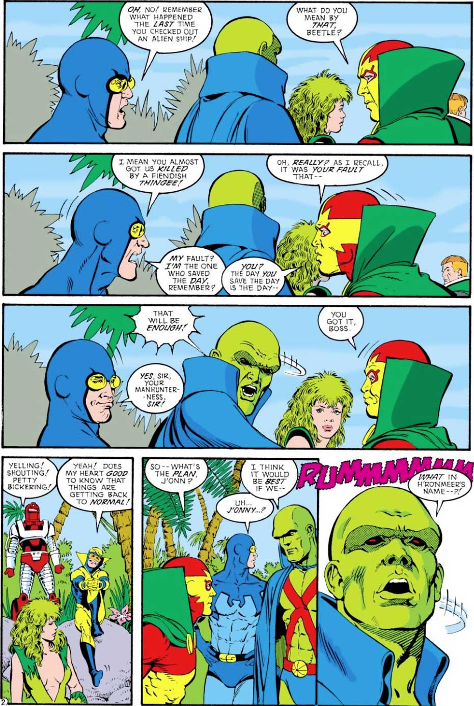 Justice League International #23 by Keith Giffen, JM DeMatteis, Kevin Maguire and Joe Rubinstein