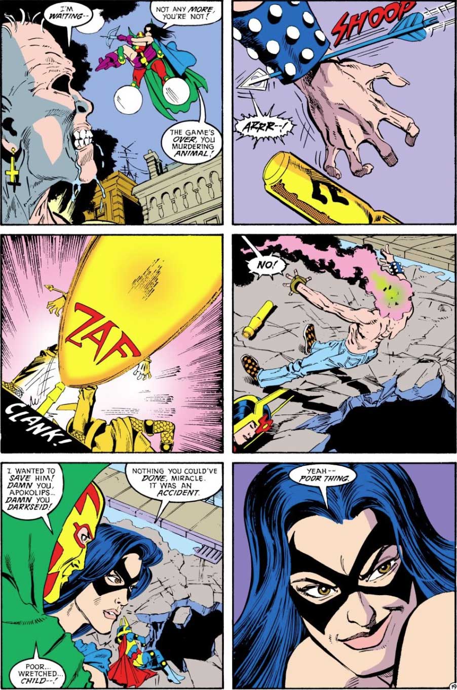 Justice League America #30 by Keith Giffen, J.M. DeMatteis, Bill Willingham, and Joe Rubinstein