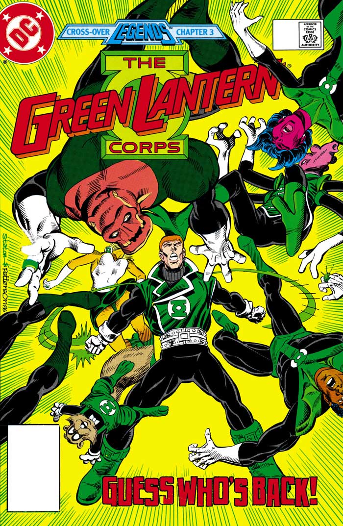 Green Lantern Corps #207 by Joe Staton & Bruce Patterson