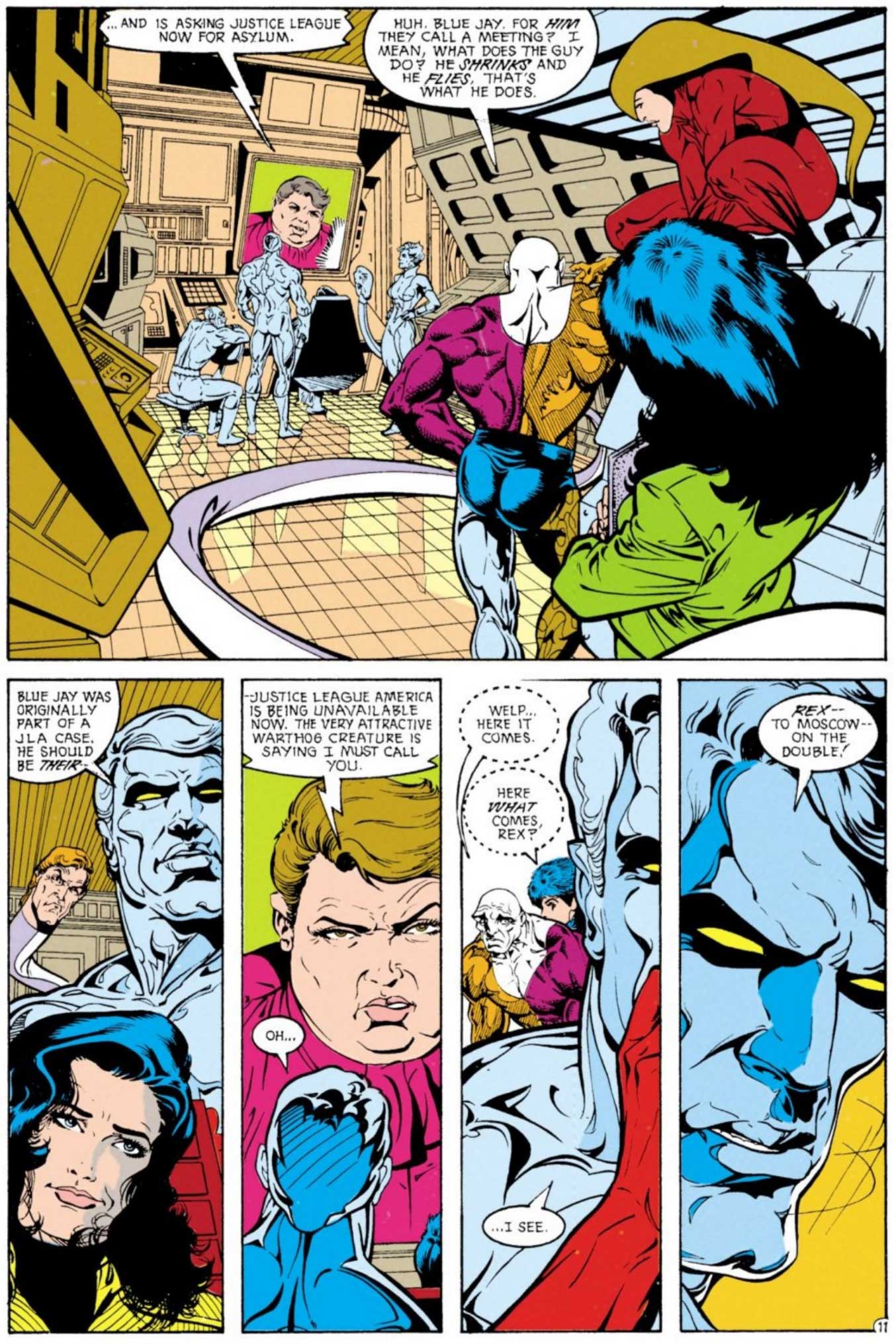 Justice League Europe #15 by Keith Giffen, Scripter, Bart Sears and Pablo Marcos