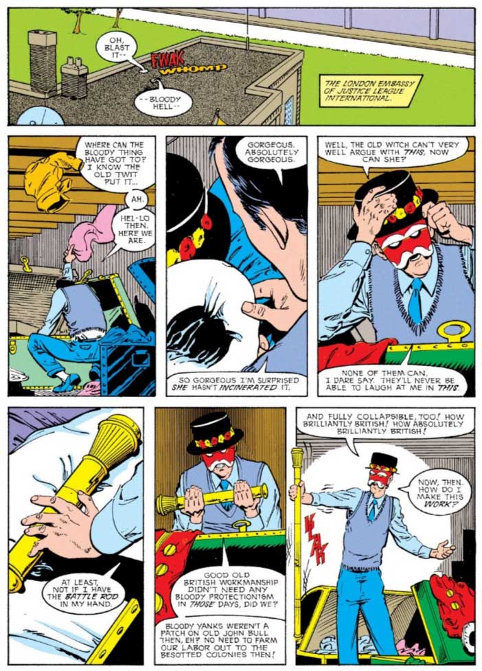 Justice League Europe #20 by Keith Giffen, Scripter, Marshall Rogers and Bob Smith