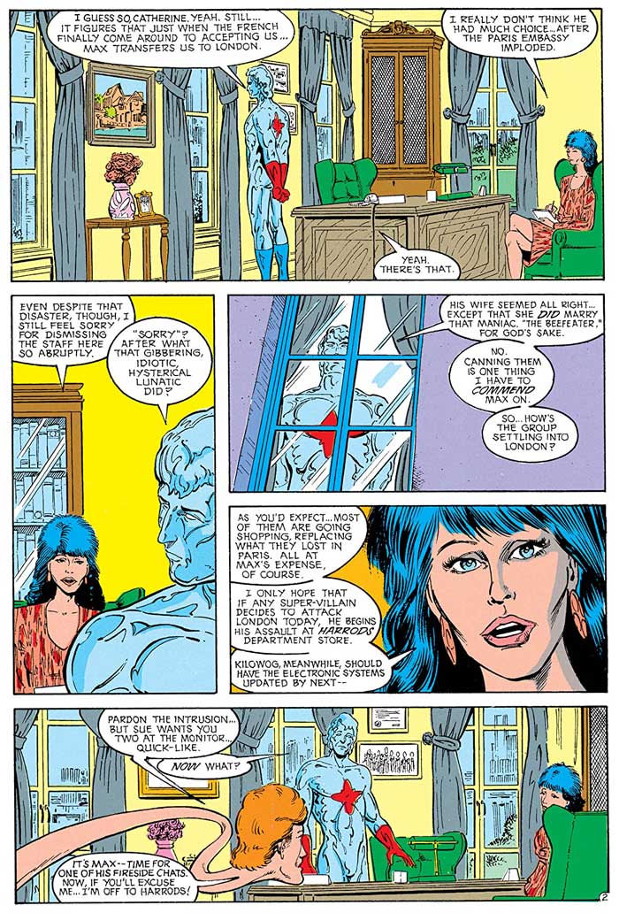 Justice League Europe #21 by Keith Giffen, Scripter, Marshall Rogers and Joe Rubinstein