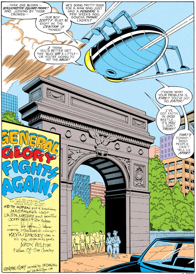 Justice League America #47 by Keith Giffen, J.M. DeMatteis, Linda Medley, and John Beatty