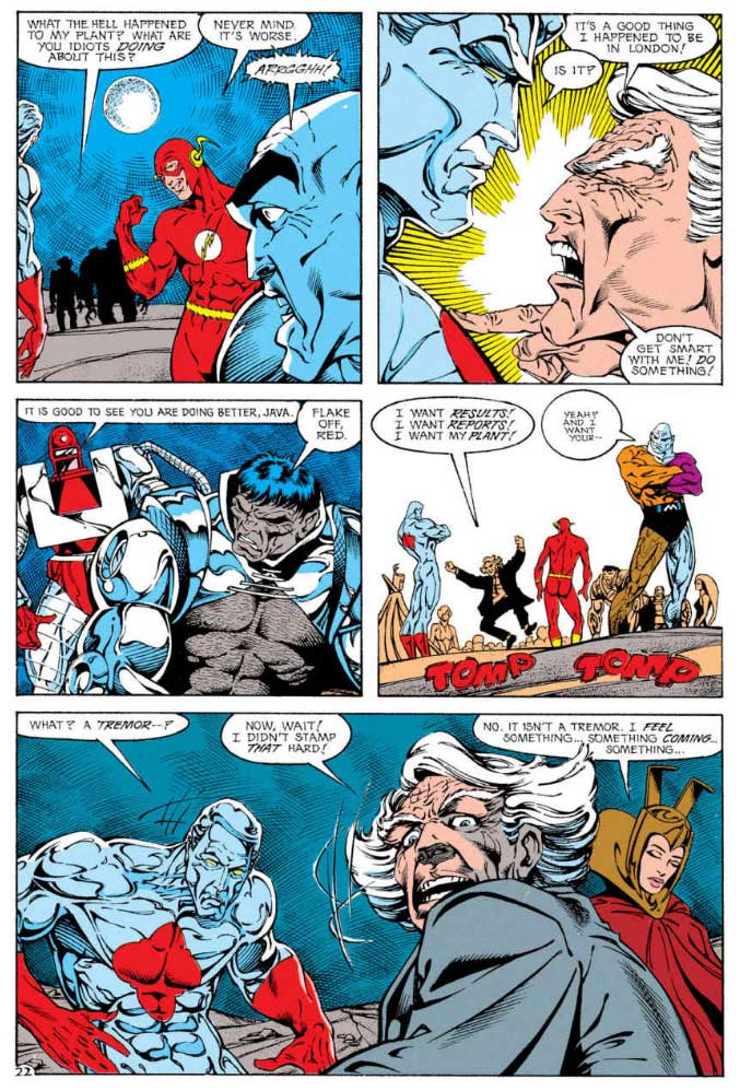 Justice League Europe #23 by Keith Giffen, Scripter, Bart Sears and Randy Elliott