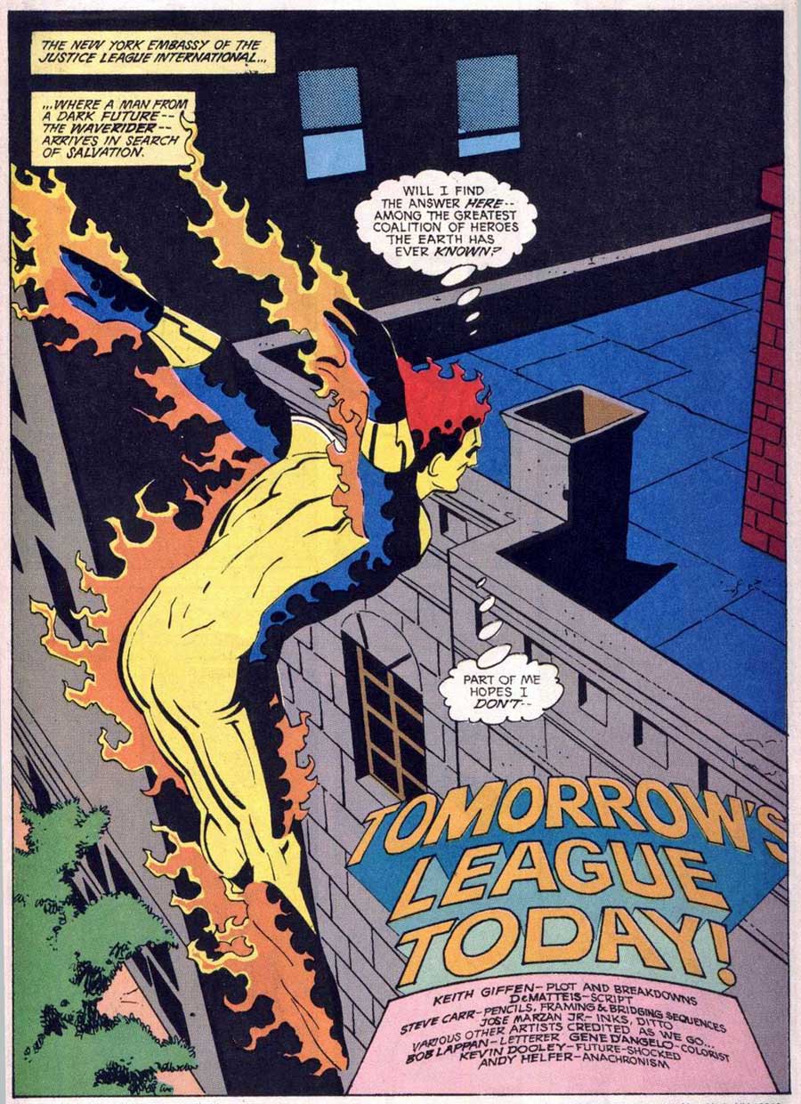 Justice League America Annual #5 by Keith Giffen, J.M. DeMatteis, Steve Carr & Jose Marzan Jr 