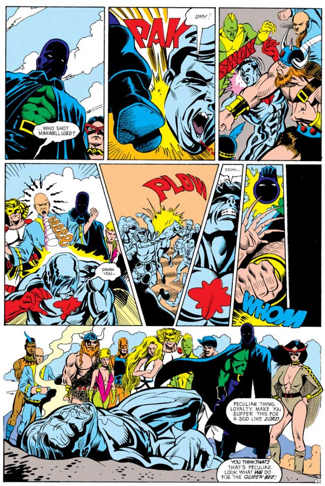 Justice League Europe #29 by Keith Giffen, Scripter, Darick Robertson and John Beatty