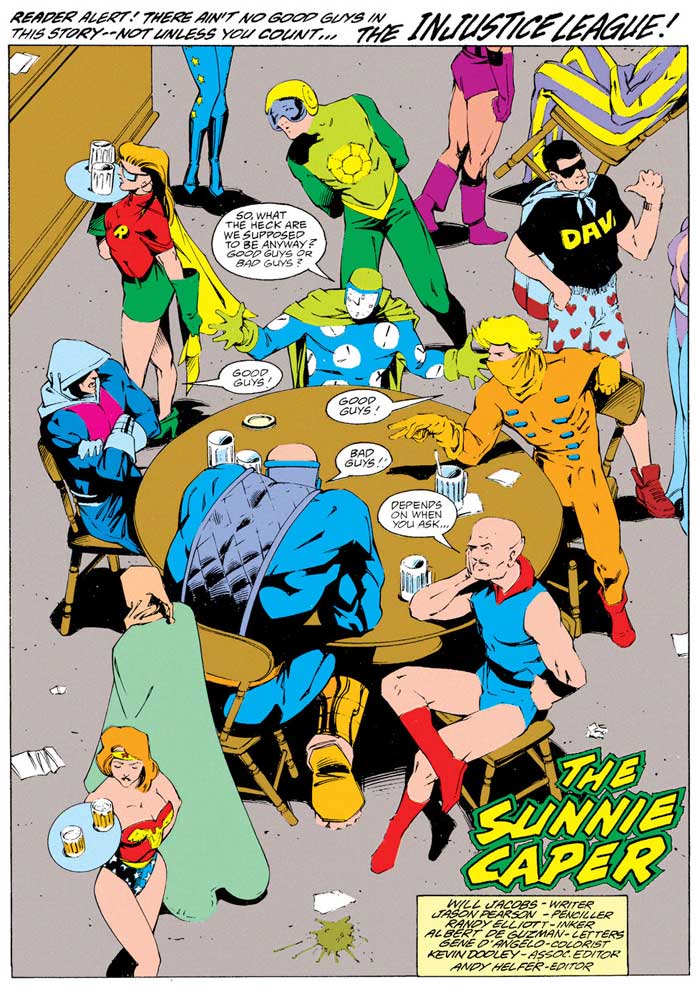 Justice League Quarterly #4 - "The Sunnie Caper" by Will Jacobs, Jason Pearson and Randy Elliott