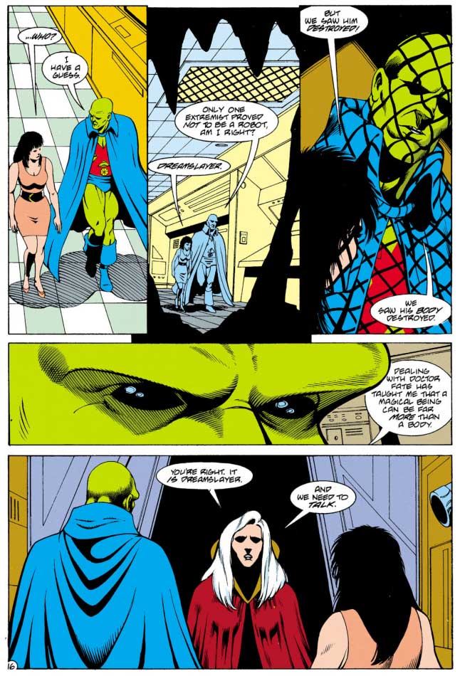 Justice League Europe #34 by Keith Giffen, Scripter, Darick Robertson and Randy Elliott