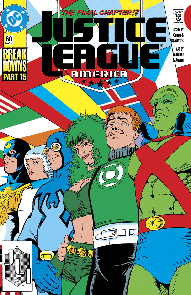 Justice League America #60 by Keith Giffen, J.M. DeMatteis, Kevin Maguire & Terry Austin