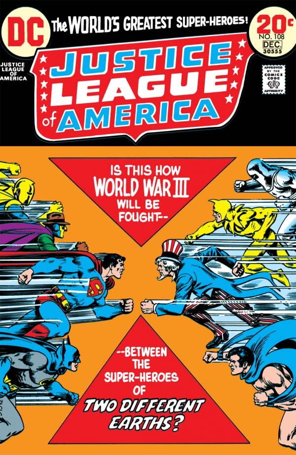 Justice League of America #108 cover by Nick Cardy