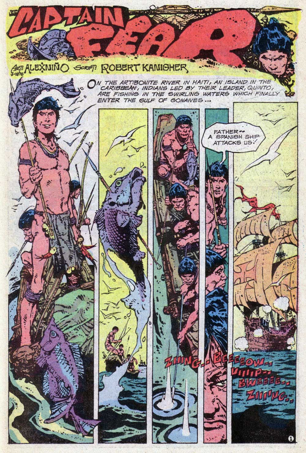 Adventure Comics #425 (1972) by Robert Kanigher and Alex Nino