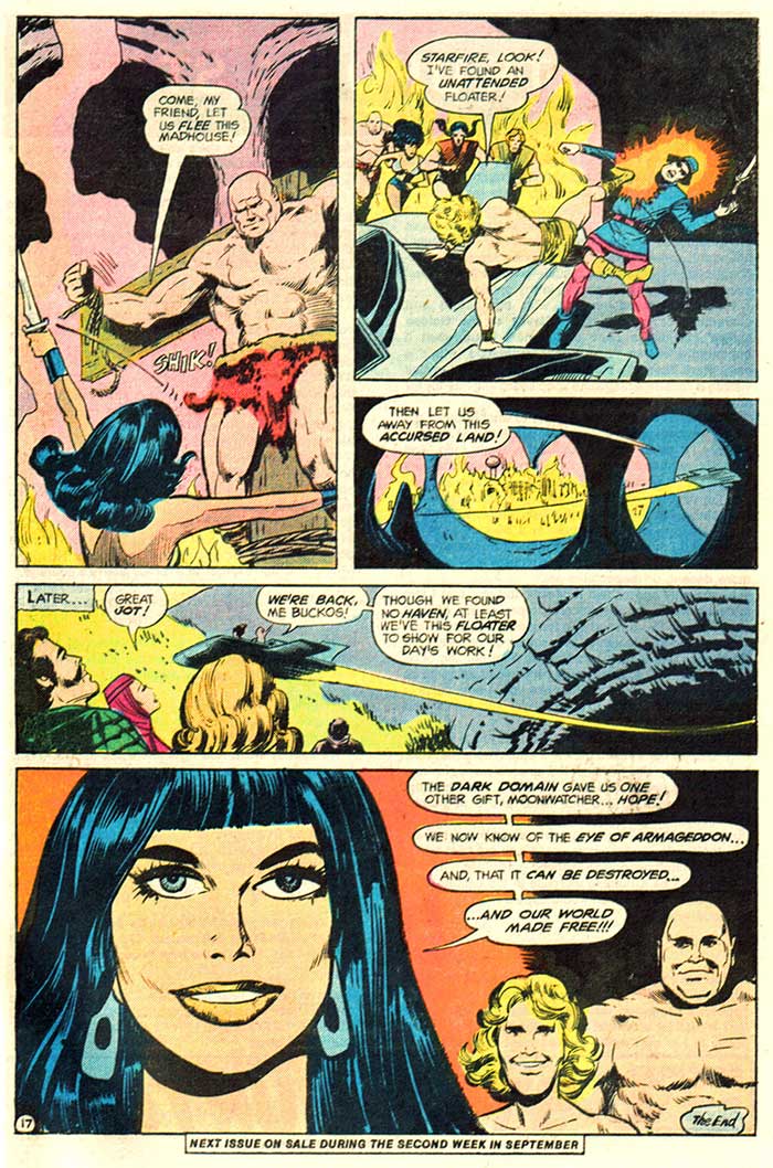 Starfire #8 by Tom DeFalco, Mike Vosburg, and Vince Colletta