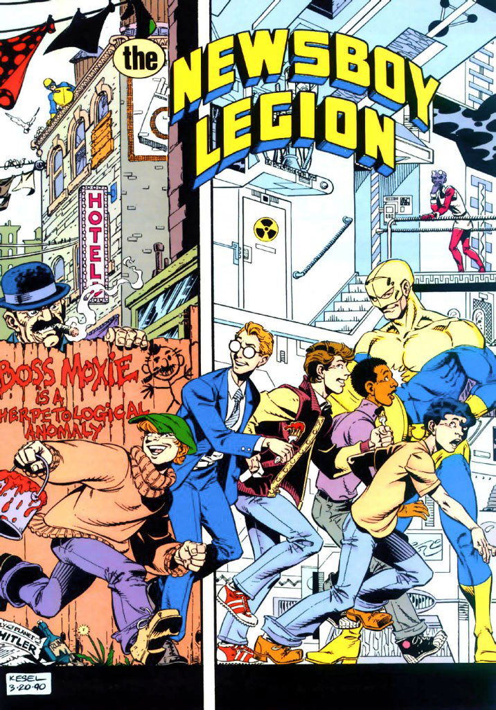 Who’s Who in the DC Universe #2 - Newsboy Legion by Karl Kesel