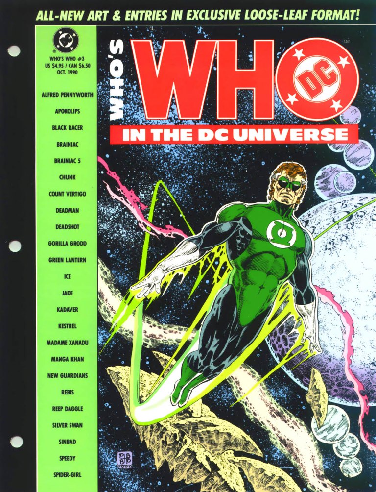 Who’s Who in the DC Universe #3 - Green Lantern Hal Jordan by Pat Broderick and Bruce Patterson