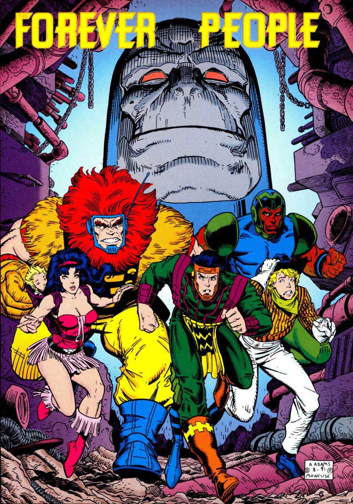 Who’s Who in the DC Universe #16 - Forever People by Art Adams