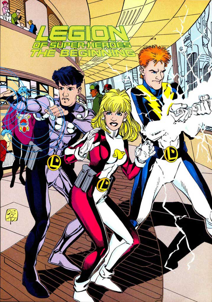 Who’s Who in the DC Universe #16 - Legion of Super-Heroes: The Beginning by Chris Sprouse and Al Gordon