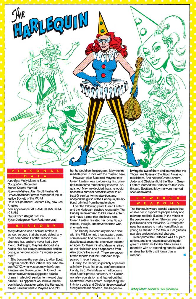 The Harlequin by Martin Nodell and Dick Giordano