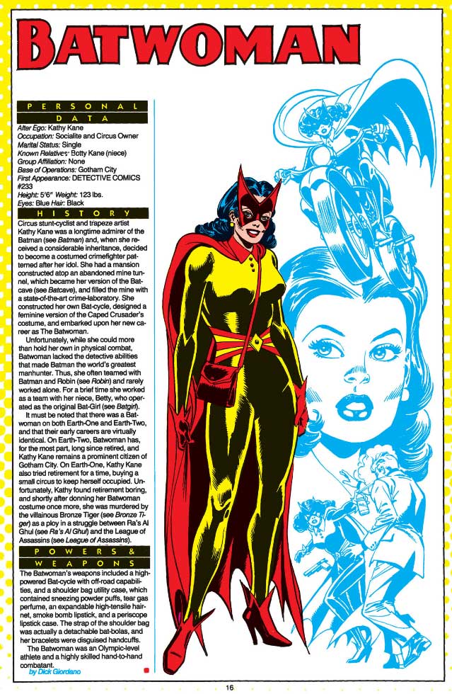 Batwoman by Dick Giordano