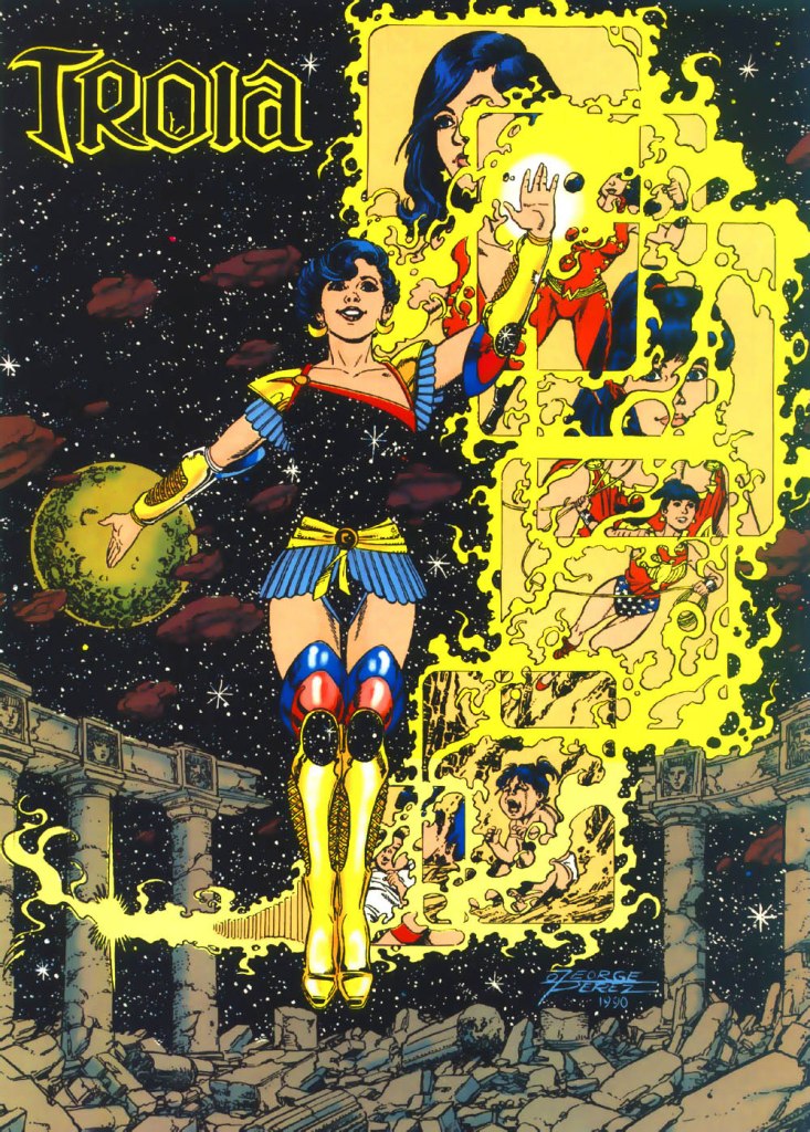 Troia by George Perez - Who's Who in the DC Universe #4