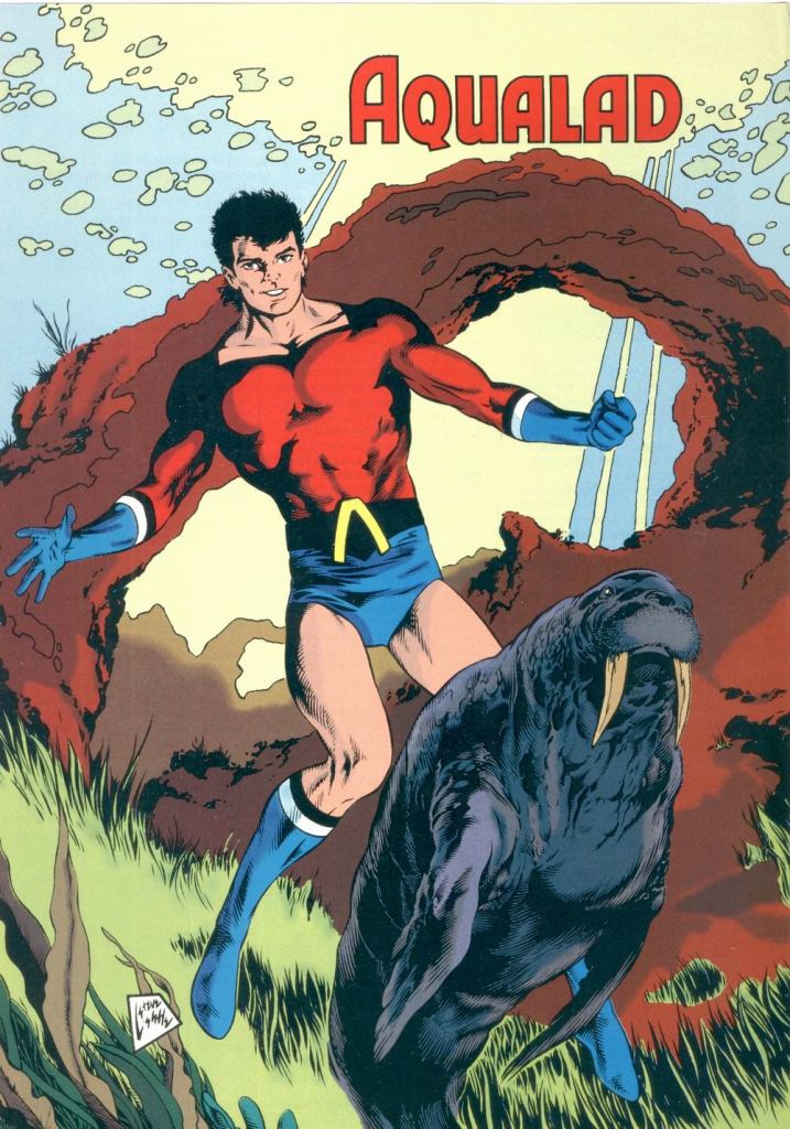 Aqualad by Steve Lightle - Who's Who in the DC Universe #7