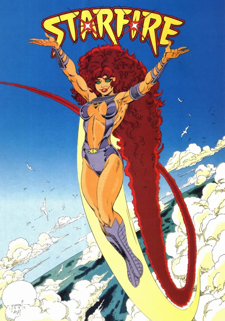 Starfire by Tom Grummett and Al Vey - Who's Who in the DC Universe #10