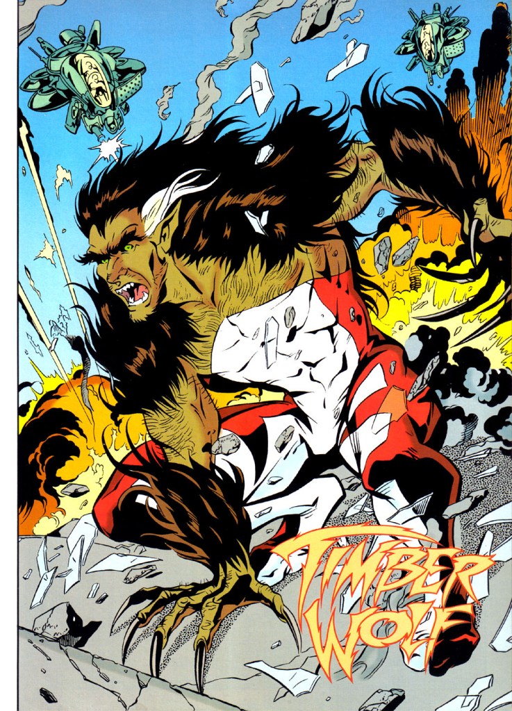 Who’s Who in the DC Universe Update '93 #1 - Timber Wolf by Joe Phillips and Al Gordon