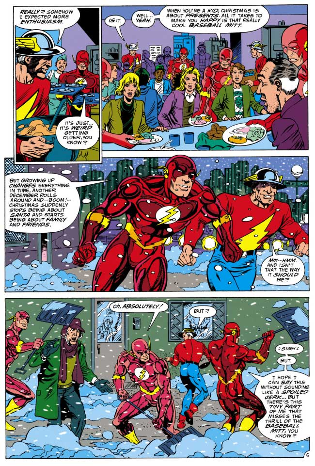 THE FLASH #73 (1992) by Mark Waid, Greg LaRocque and Roy Richardson THE FLASH #73 (1992) by Mark Waid, Greg LaRocque and Roy Richardson